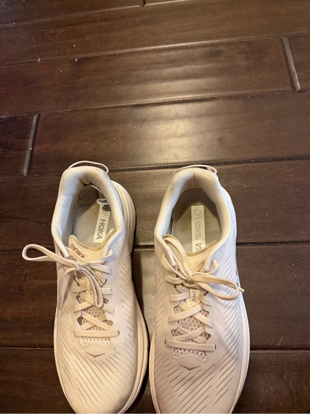 Hoka Women's Athletic Shoes Beige / Cream - Picture 3 of 5